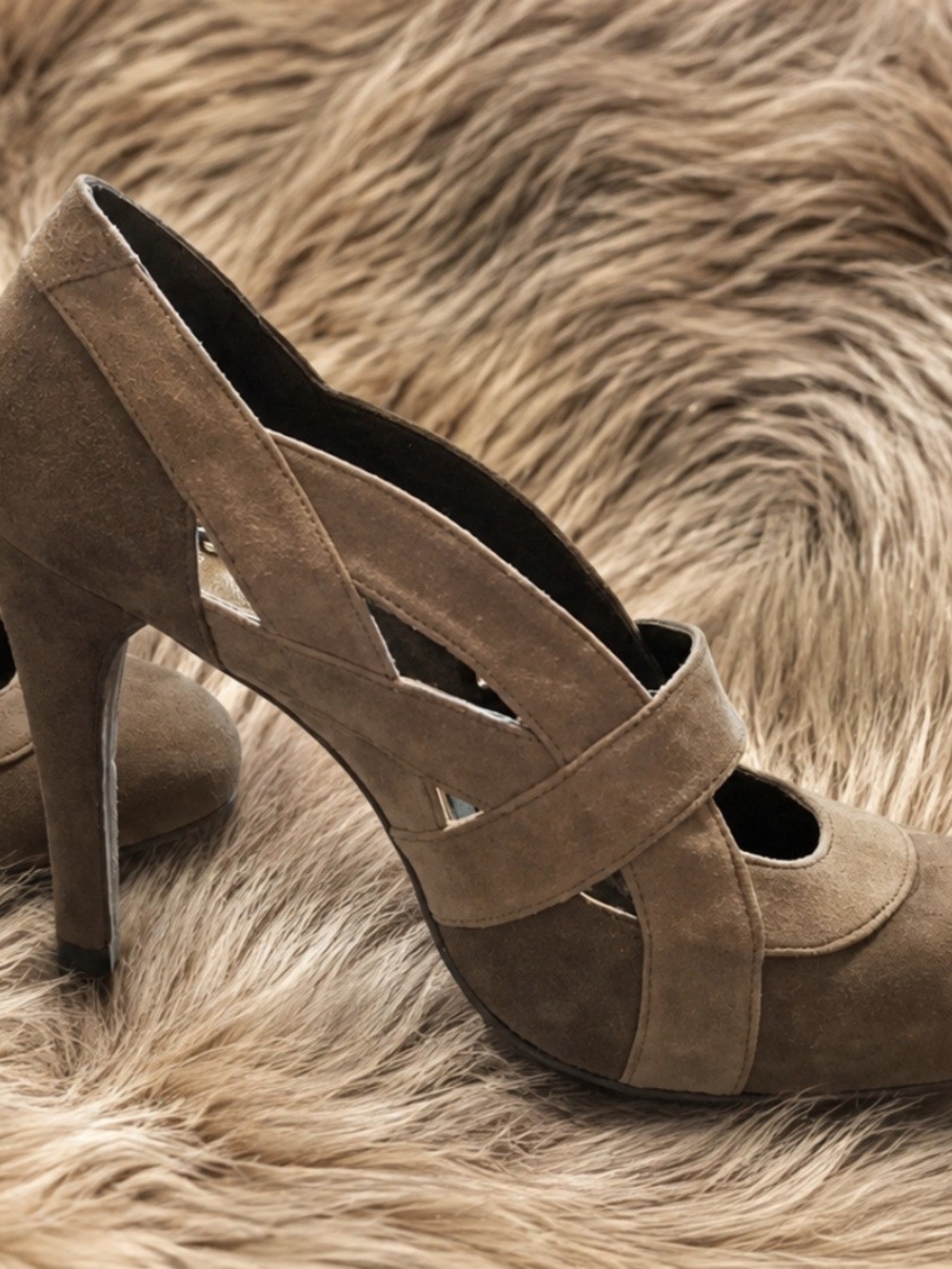 Brown Suede High Heels Stuart Weitzman